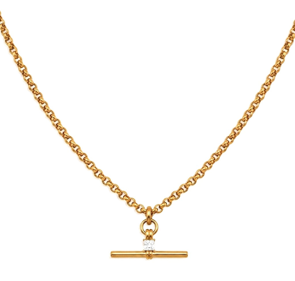 Iconic "T" Necklace
