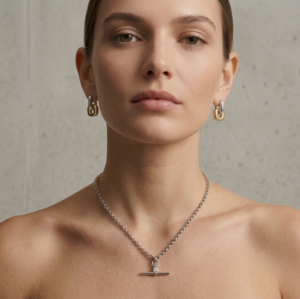 Iconic "T" Necklace