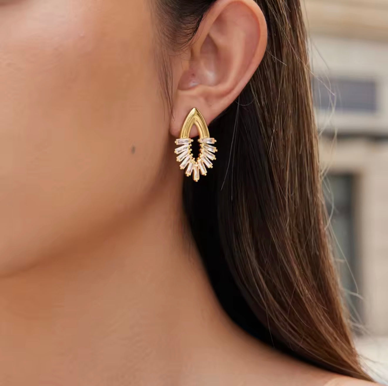 Bachelor earrings - Gold