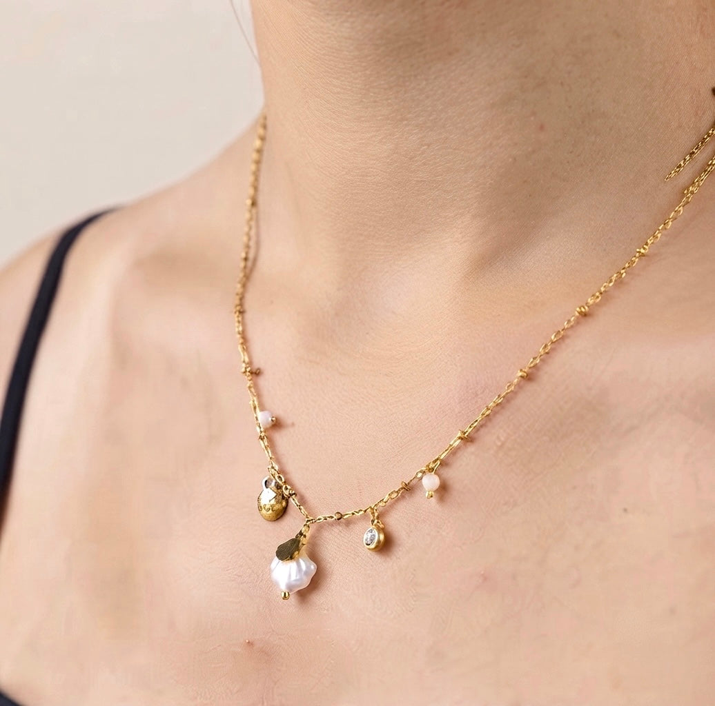 Enoshima Pearl Necklace