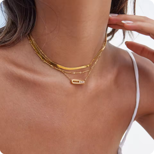 Ginza Lock Necklace