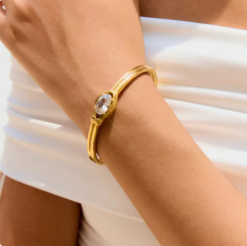 The Lucky Stone Cuff