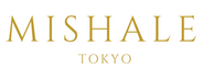 Mishale Tokyo logo in gold on a white background